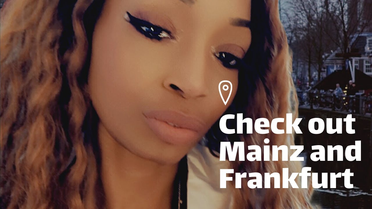 VLOG: Short Trip to Mainz, Visit Afro Hair Shop, and Take a Walk