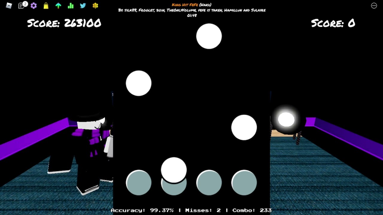 [King hit fefe] 4 misses