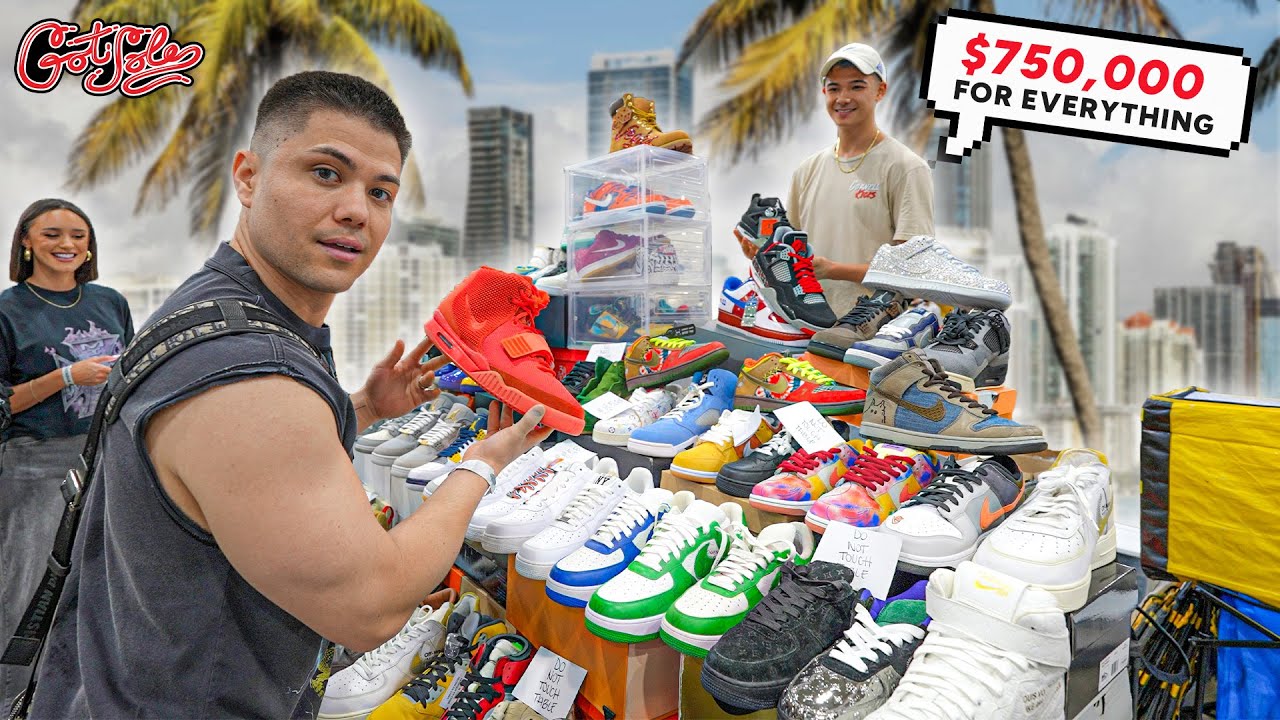 Spending $30,000 at Miami's Biggest Sneaker Event!