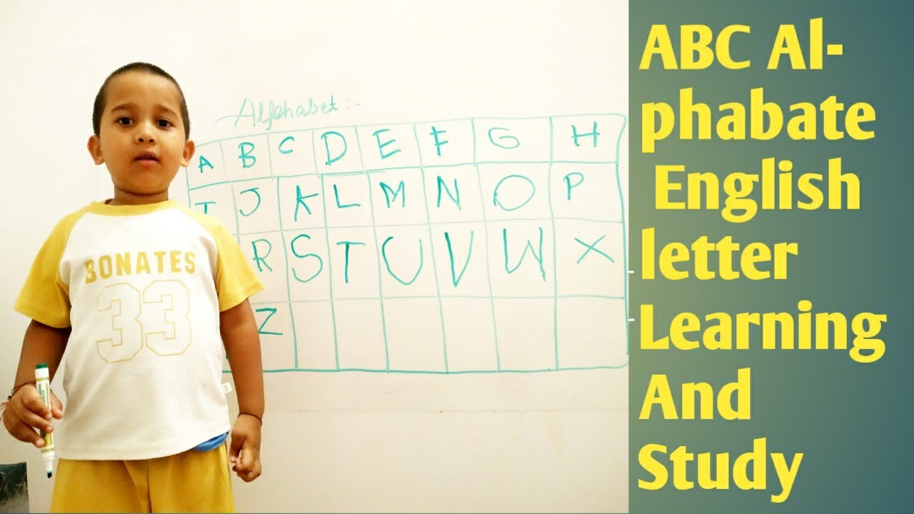 ABC _Alphabate Letter Learn#Cute Akshat Writes Alphabate English Letter ...