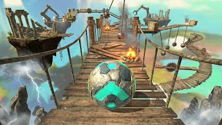 Temple Rolling Balls peaceful rolling control through satisfying level curves screenshot 1