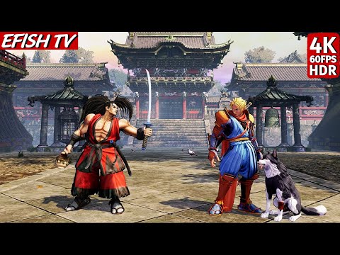 Haohmaru vs Galford (Hardest AI) - Samurai Shodown | 4K 60FPS HDR