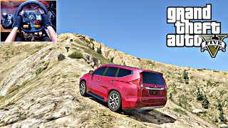 GTA 5 - Mitsubishi Pajero Sport | off-road Driving With Logitech G29 Steering Wheel!