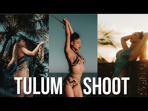 Tulum Beach Villa Photoshoot With 6 Models | Boudoir x Glamour Photography Workshop Bts