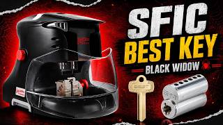 (686) Duplicating an SFIC BEST Key on the Black Widow Key Machine