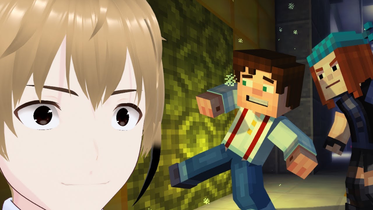 [Minecraft: Story Mode] What's inside the yellow portal?