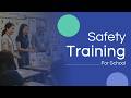 Safety Training For School Animated PPT Slides