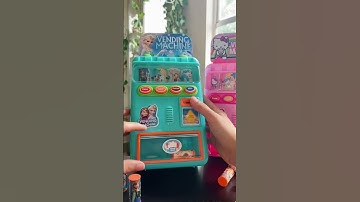 Most Cutest Mini Vending Machine #shorts #asmr #trending #viral #satisfying