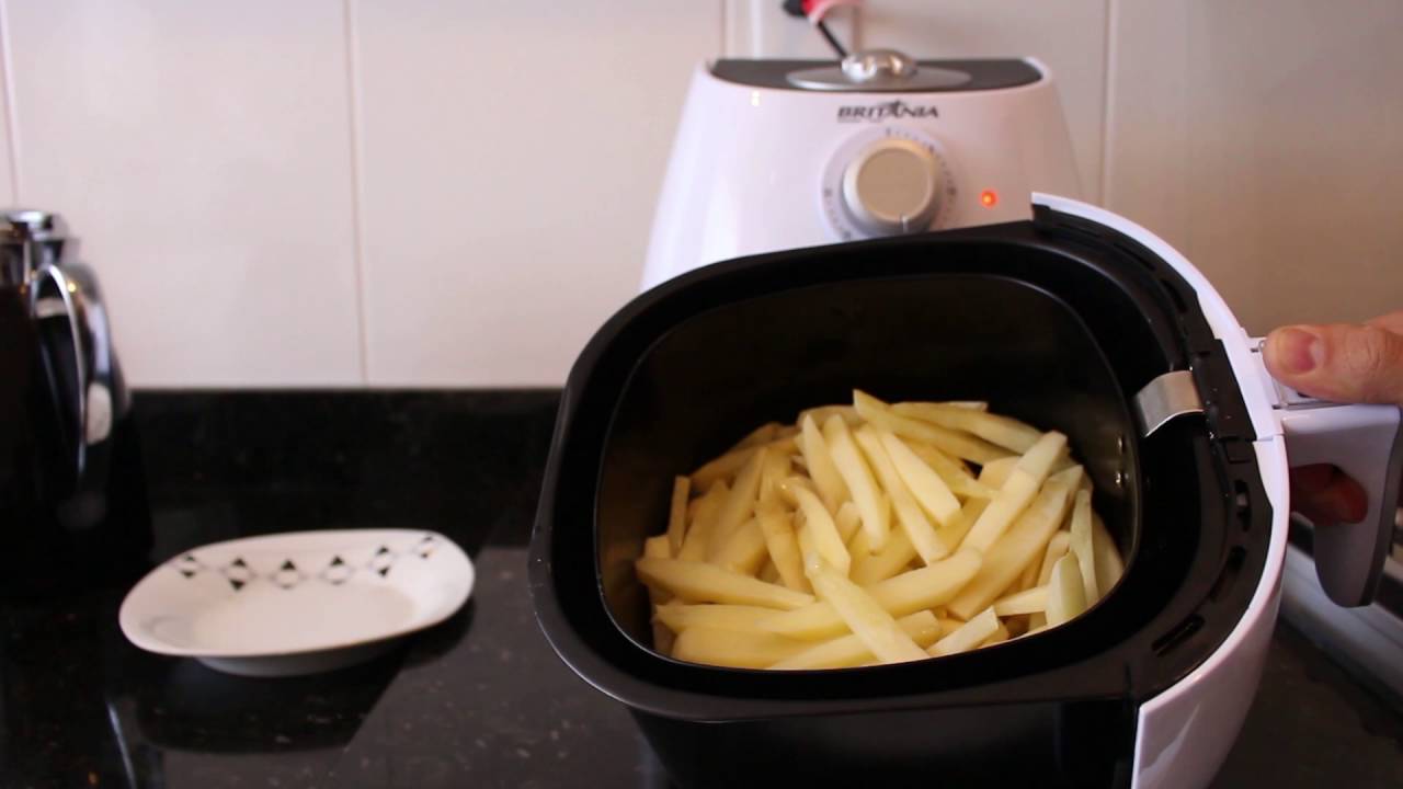 Batata na Airfryer – NaColher