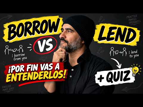 BORROW vs. LEND: YOU'LL FINALLY UNDERSTAND THEM! + QUIZ