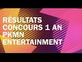 Resultats concours  20 ans pokmon 1 an pkmn entertainment