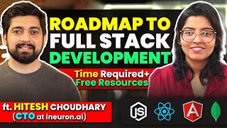 How to become Full Stack Developer in 2022 ft. @HiteshChoudharydotcom | Development Roadmap | Anshika by Anshika Gupta 365,932 views 1 year ago 30 minutes