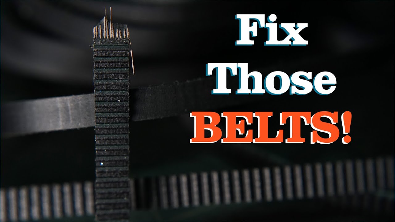 Maintaining the BELTS On Your 3D Printer: For Beginners! - YouTube