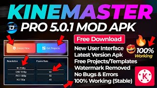 Kinemaster latest Version 5.0.1 with removed Watermark and Bugs fixed