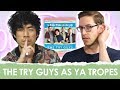 The try guys match their personalities to ya tropes  epic reads