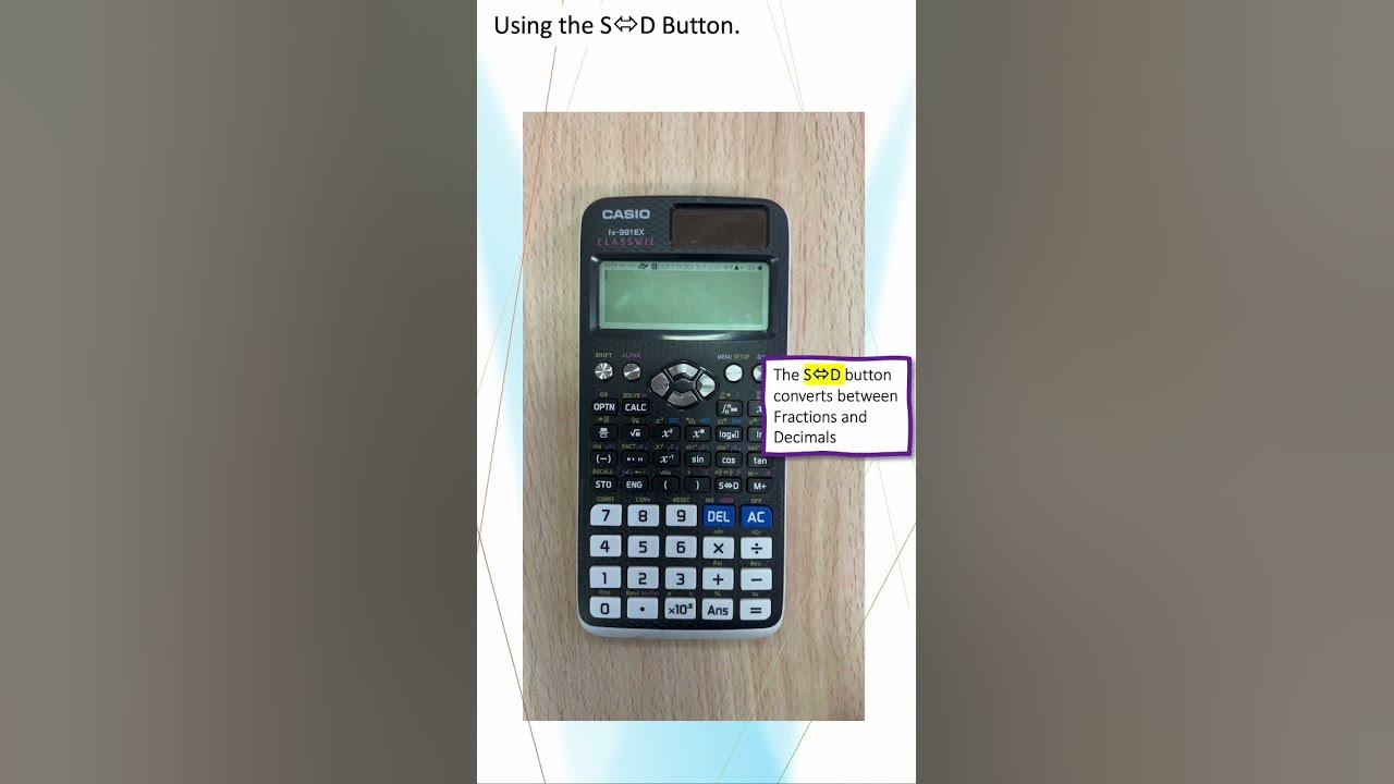 using-the-s-d-button-on-your-casio-classwiz-calculator-youtube