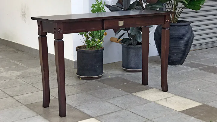 HAGAN (122cm Dark Chestnut) Console Table