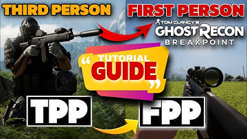 First Person MODE is awesome in Ghost Recon Breakpoint ( Tutorial)Inc.