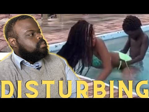 Black Woman Twerks on Black Kid.