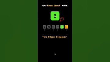 How Linear Search Works?