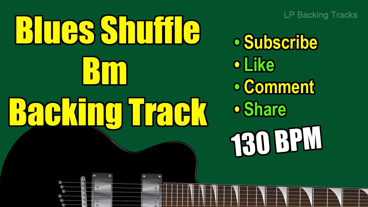 Blues Shuffle. Backing track am