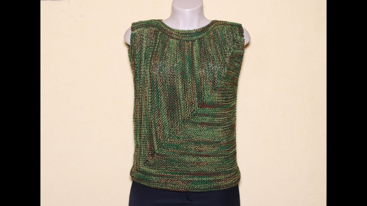 Blusa quadrado perfeito em tricô