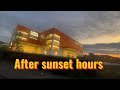 After sunset hours