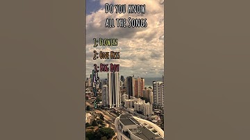 Thumbnail of Do u know all the songs?:)