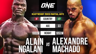 Alain Ngalani vs. Alexandre Machado | Full Fight From The Archives