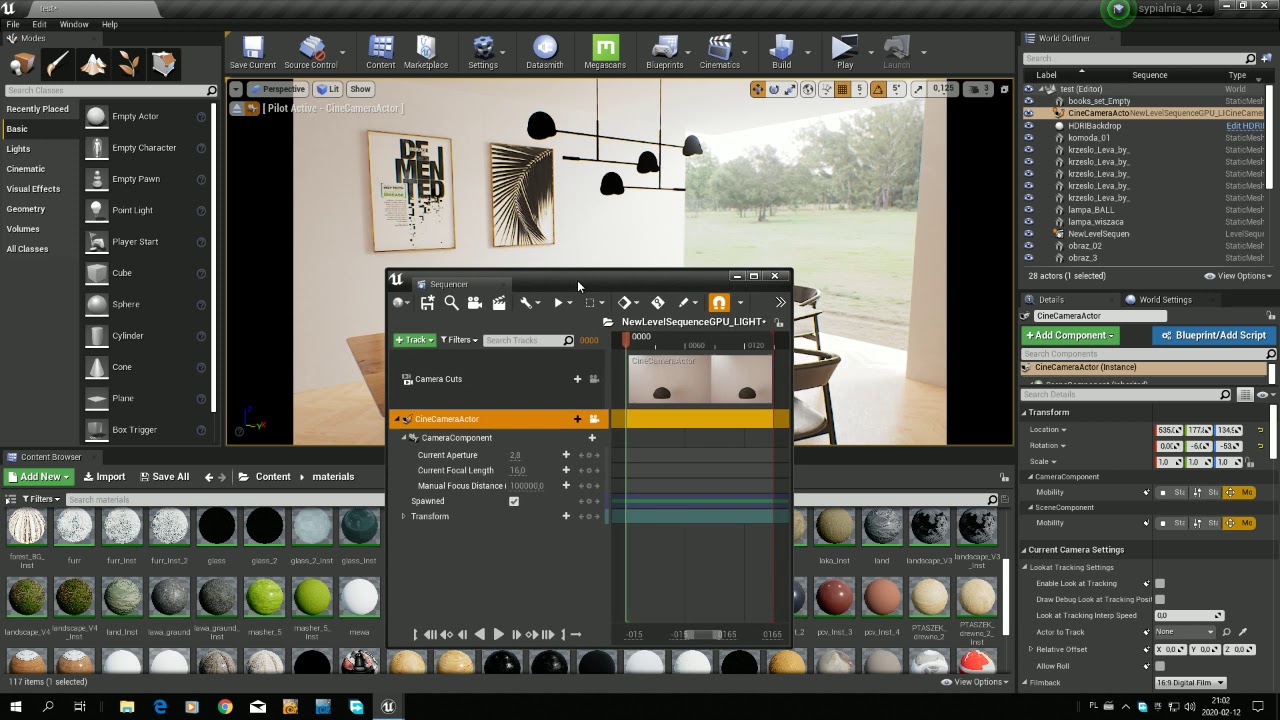 unreal fast interior design .07 - YouTube