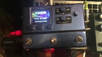 Helix 3.0 on HXSTOMP Command Center startup