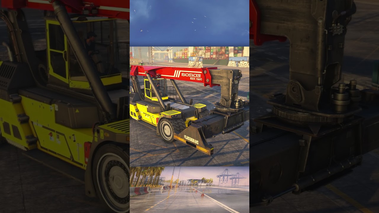 Work hard, but look better doing it. Pre-order Docked and unlock the Premium Reach Stacker.