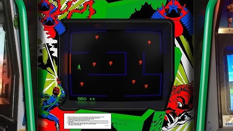 My Berzerk Realistic Arcade Bezel with the Mega Bezel Reflective Shader