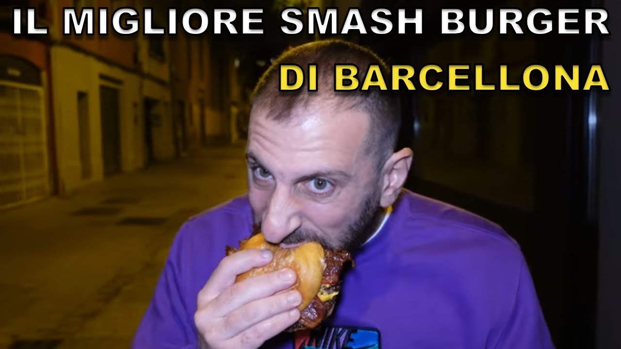 Il MIGLIORE smash burger di BARCELLONA