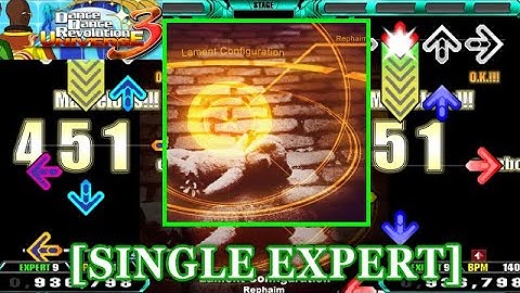【DDR UNIVERSE 3】 Lament Configuration / Rephaim [SINGLE EXPERT] 譜面確認+Clap