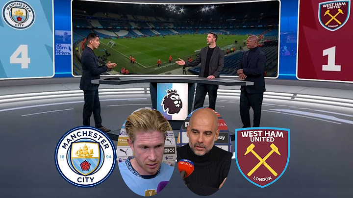 Manchester City vs West Ham 4-1 Kevin De Bruyne And Pep Reacts To The Big Win💥 Ian Wright Review