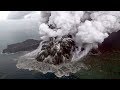 KRAKATAU - INDONESIA (The Latest Update) - Before, During and After Eruption of Anak Kratatau 2018