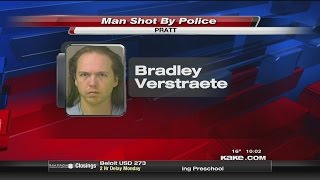 Man wielding knife, axe handle shot by police