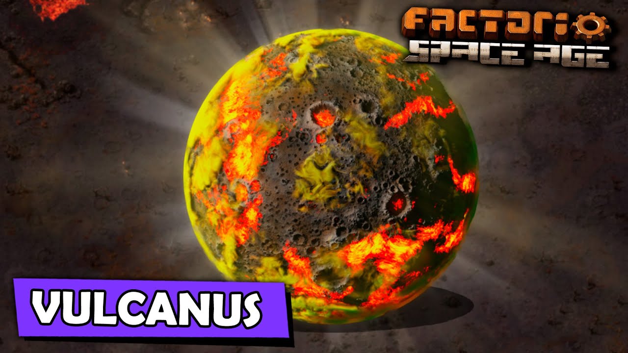 Factorio Space Age - Bora começar a Fábrica em Vulcanus - YouTube