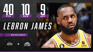 LeBron James' 40 PTS not enough to avoid the sweep in the Western Conference Finals | NBA on ESPN