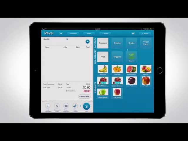 Revel Systems Grocery Demo