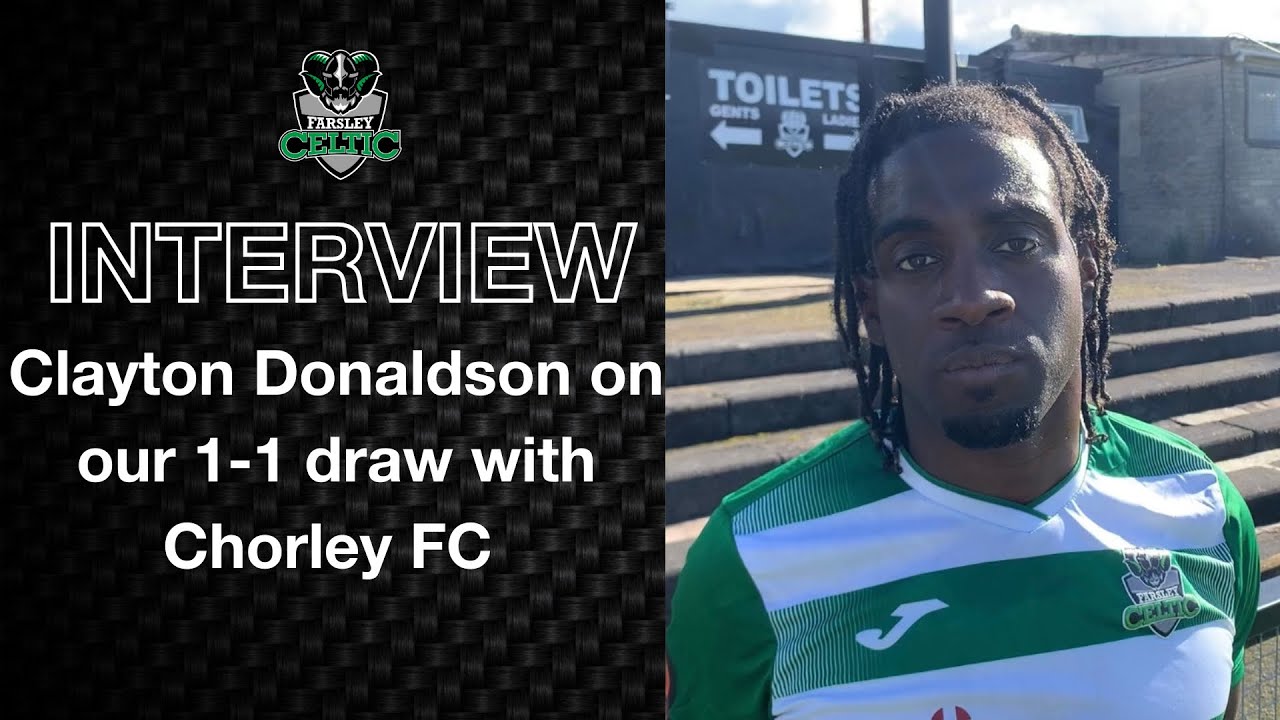 Read the full article - Post-Match Reaction: Clayton Donaldson vs Chorley (H)