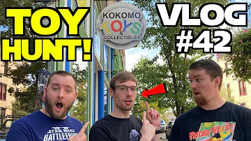 WE WENT TO THE LARGEST TOY STORE IN INDIANA! Kokomo Toys & Collectibles Black Series Hunt w/ Zach!