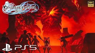 Granblue Fantasy Relink gameplay #11 Mega Boss Vulkan Bolla Bestia #bossfight #lava