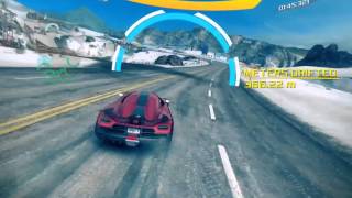 Asphalt 8 Airborne  Koenigsegg Iceland Gate Drift