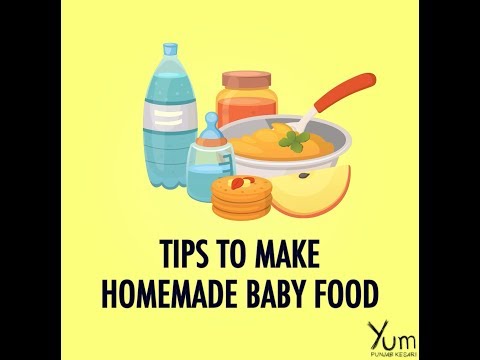 Tips to Make Homemade Baby Food