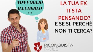 LA TUA EX TI PENSA ANCORA? Comprendi la dinamica DI CHI LASCIA per capire PERCHÈ NON TI CERCA