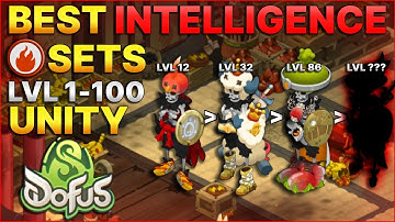 The BEST Intelligence Sets Level 1 to 100 in Dofus Unity (3.0)