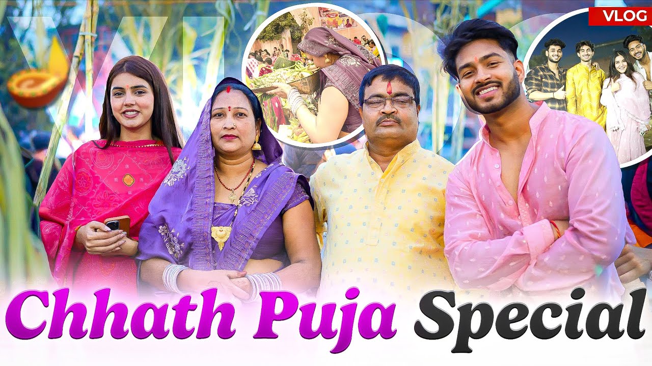 How we celebrated Chhath Puja😍