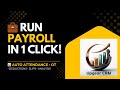 Upgear CRM: Complete Payroll Setup &amp; One-Click Processing with Salary Slips &amp; Analysis